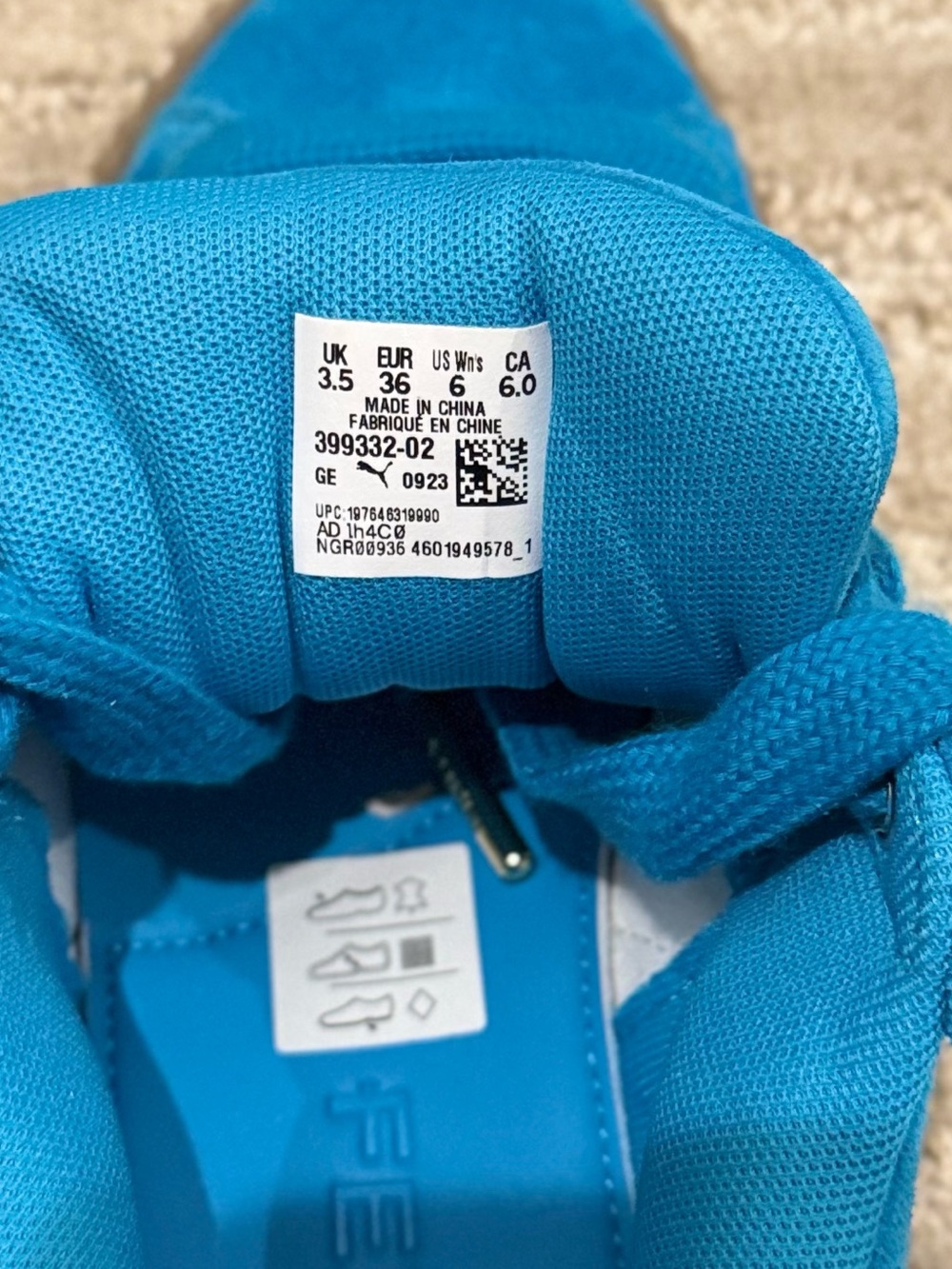 PUMA FENTY X PUMA Creeper Phatty Women’s Sneakers Speed Blue. Sizes: 6, 6.5. NEW - Picture 10 of 12